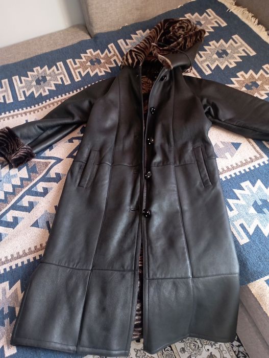Дубленка натуральная кожа