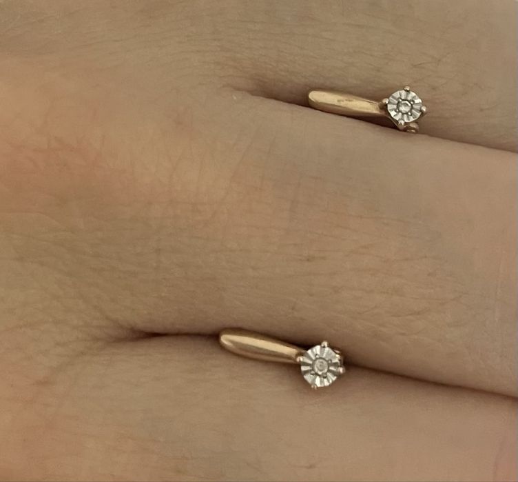 Сережки детские от 0 до 4,5 лет