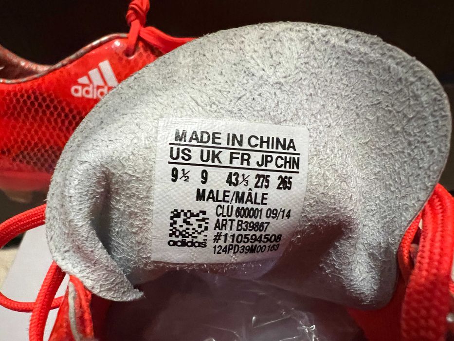 adidas F30 adizero бутонки ,калеври ,футболни обувки номер 43