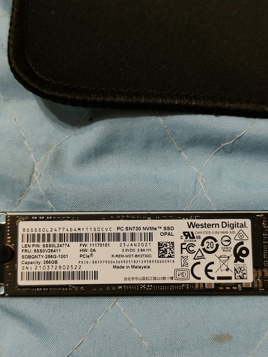 Unitate stocare SSD M2 256Gb