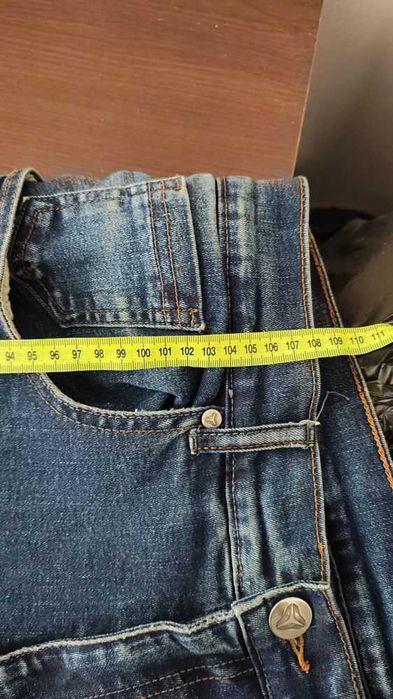 Мото дънки Seca delta slim fit blue