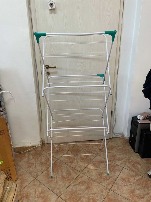 Uscator de haine etajat, 14 m, 138 x 46 x 64 cm