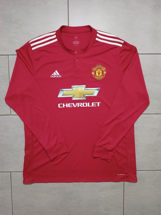 Adidas Manchester United 2017-18 LongSleeve Home kit