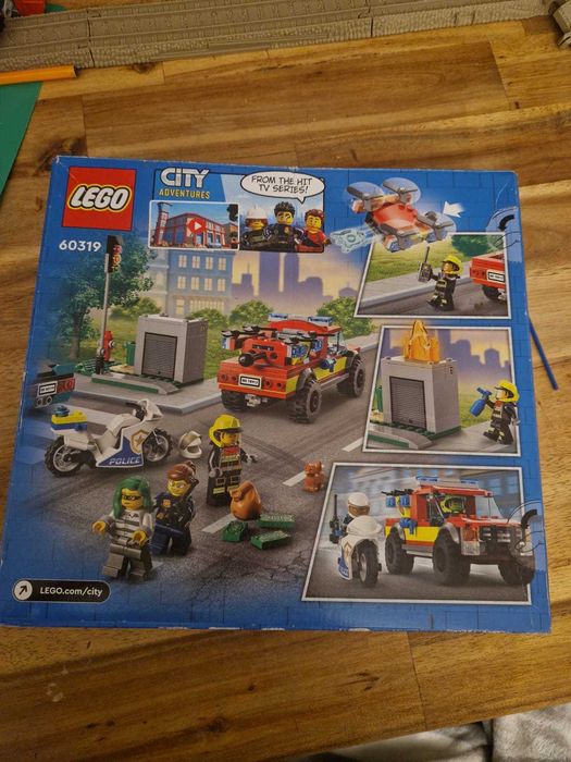 Lego City Put Out Fires Stingere incendiu urmarire politista 295piese