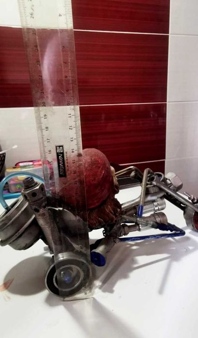 Obiect decorativ moto