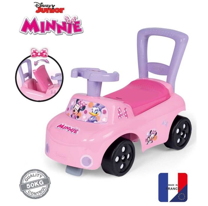 Детска Кола за бутане Ride-on Smoby - Cars, Minnie
