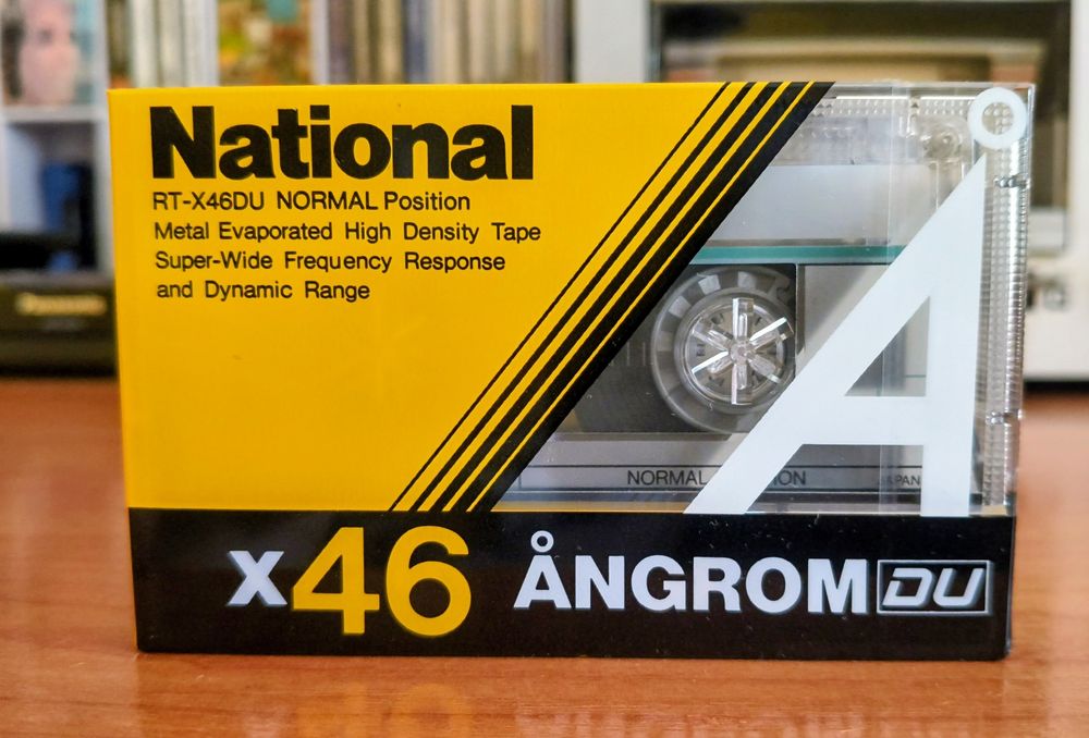 Аудиокассета National X46 ANGROM