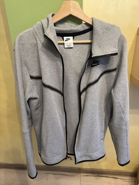 bluza nike tech fleece gri
