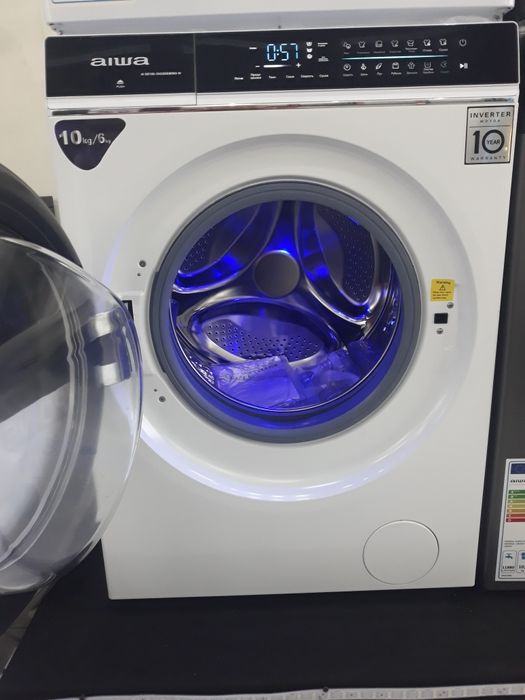 Kir yuvish mashinasi aiwa 10kg Inverter