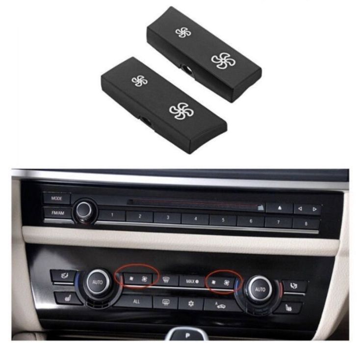 Бутон климатик Bmw F10 F06 F01 F07 F11 климатроник бутони панел копче