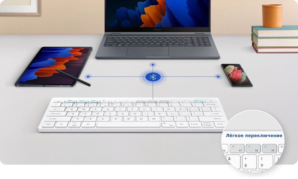 Samsung Smart Keyboard Trio 500 новая!