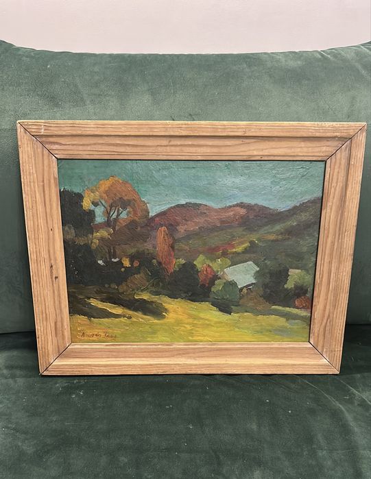 Tablou vechi semnat Krizsan Janos