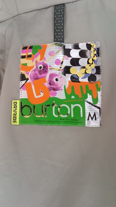 Ски/сноуборд яке Burton електриково зелено