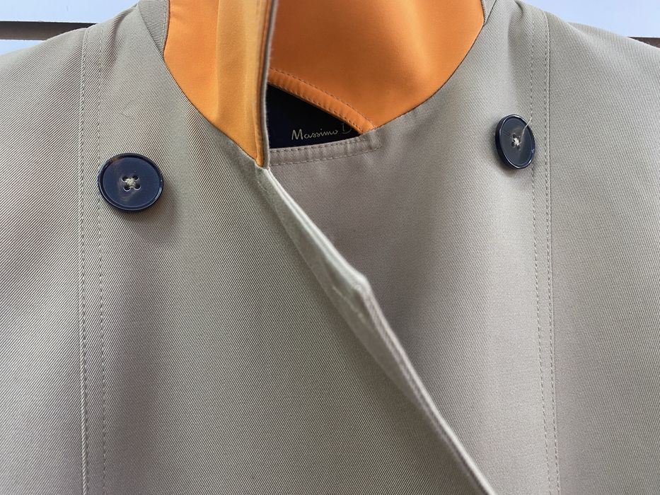 Двубортный Тренч MASSIMO DUTTI