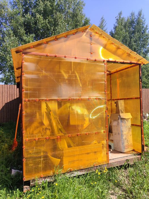 Продам железный  хозблок