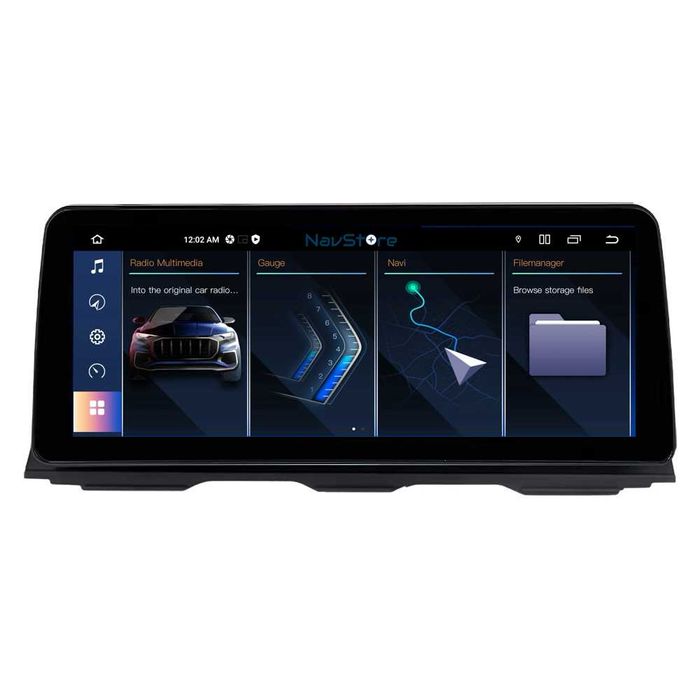 Navigatie Android Dedicata BMW Seria 5 F10/F11 (2011-2017) 12.3 Inch