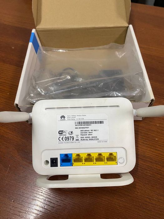 WiFi router UZONLINE 4G FTTB texnologiya