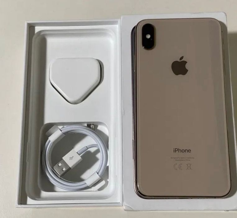 Iphone XS MAX Gold 64 gb(schimb cu iphone 14) plus diferenta