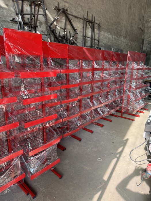 Стеллаж полка витрина стойка для рекламы