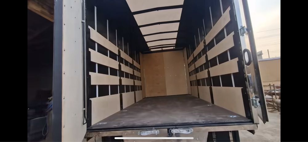 Тентованная будка борт