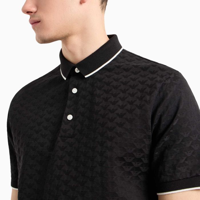 Оригинална мъжка поло тениска Emporio Armani 8N1FP0 1JHWZ 0999
