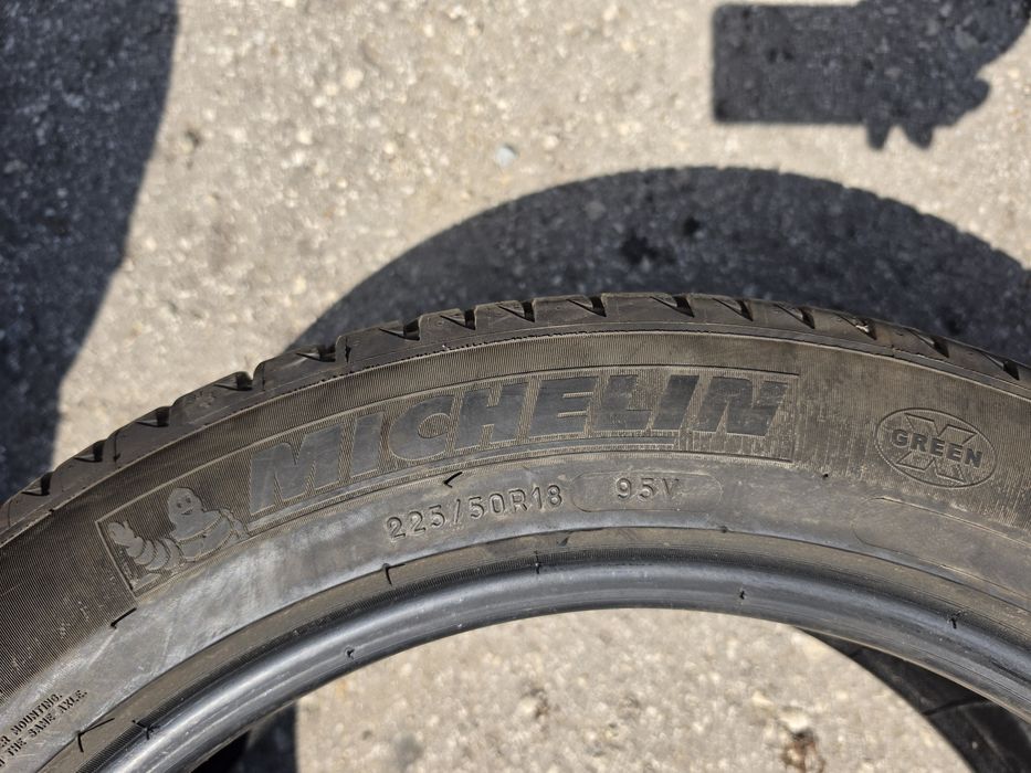 4 бр. летни гуми 225/50/18 Michelin 5-6 mm DOT 1321