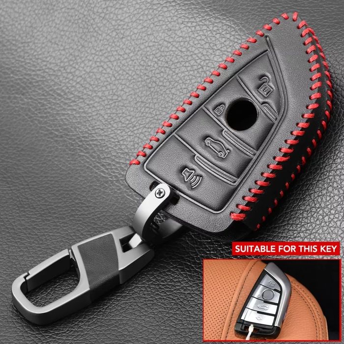 Кожен ключодържател кожен калъф за ключ bmw бмв