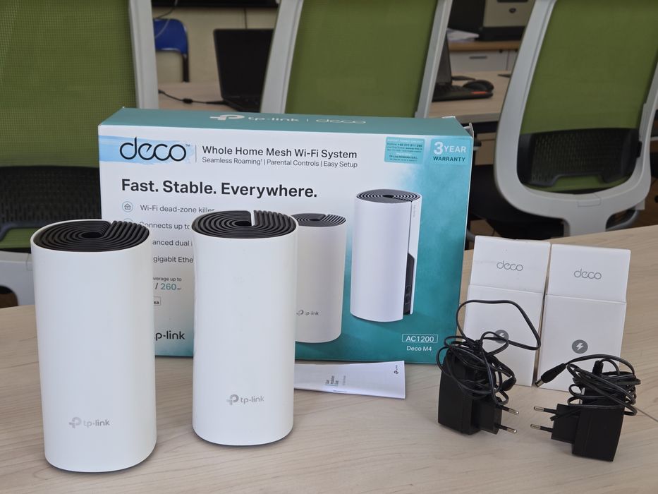 Система Wi-Fi Mesh TP-Link Deco M4 (2-pack) AC1200 Gigabit