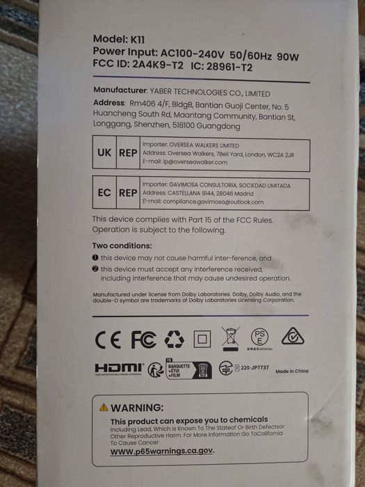 Videoproiector IWIMIUS K11