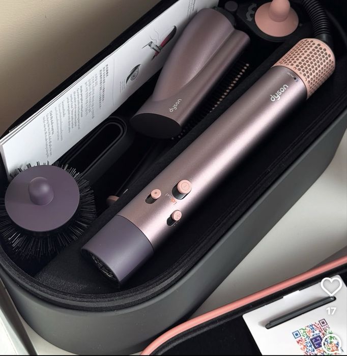 Dyson HS08 Airwrap Complete Long стайлер пудра