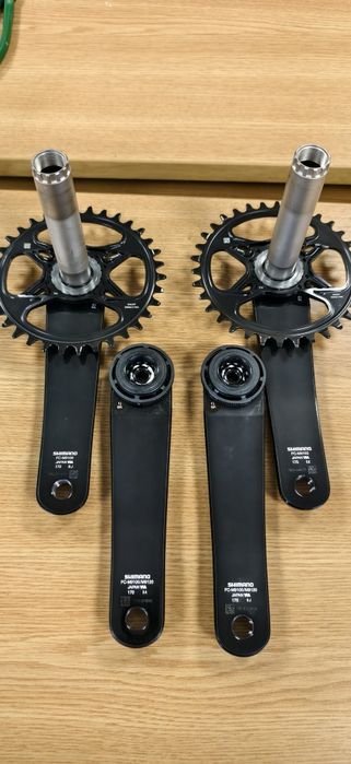 Курбели с плоча : SHIMANO XTR FC-M9100-12-1 /34Т / 170.175 mm