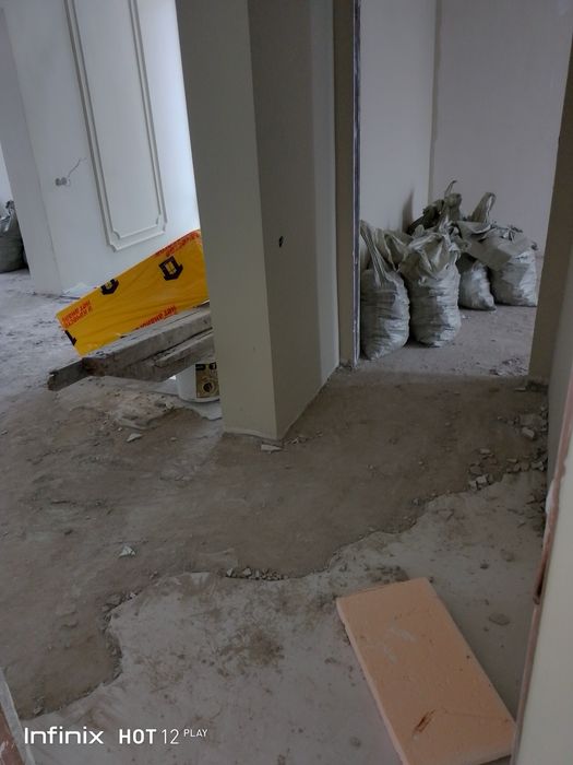 Наливные полы, выравнивание пола.