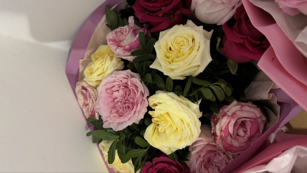 Цветы 51роза,13 роза