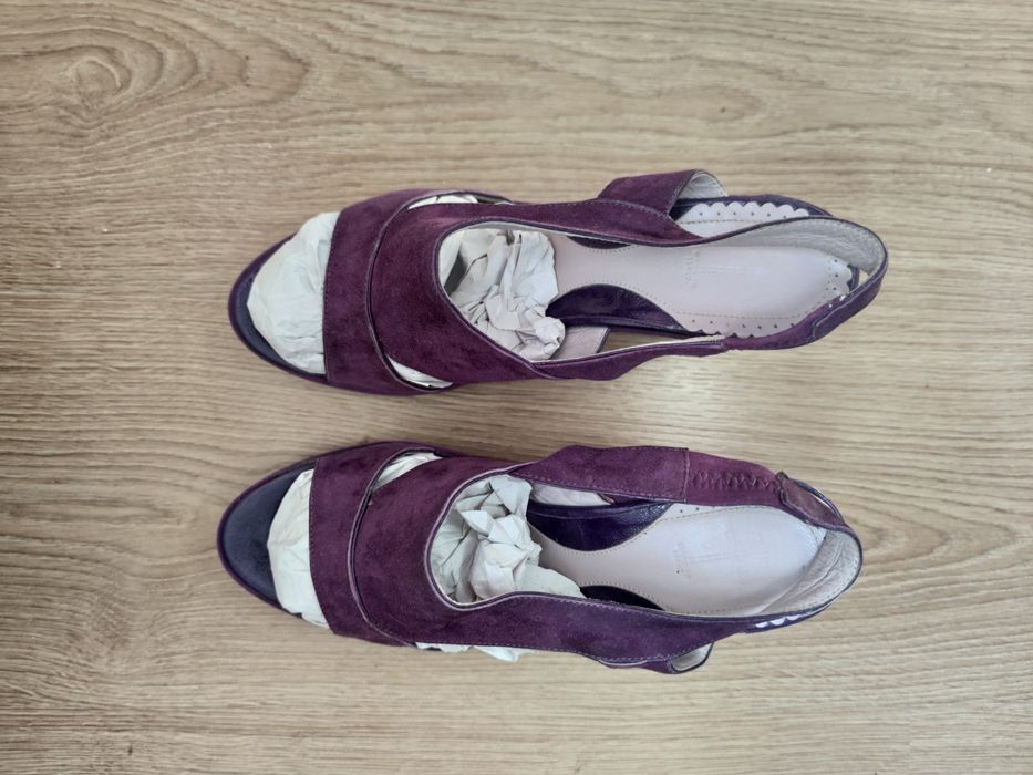 Sandale cu toc Piele nr. 39