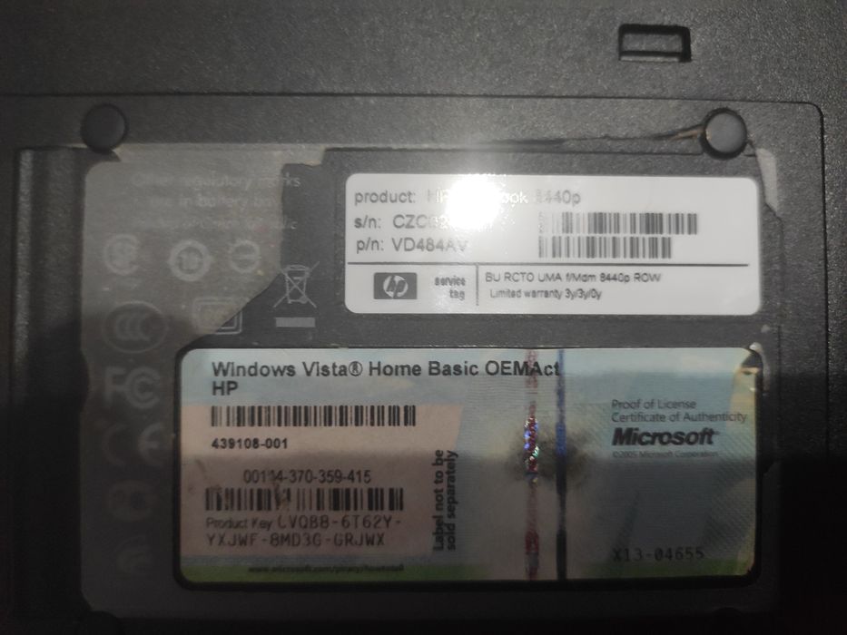 Laptop de vânzare HP cu încărcător ORIGINAL