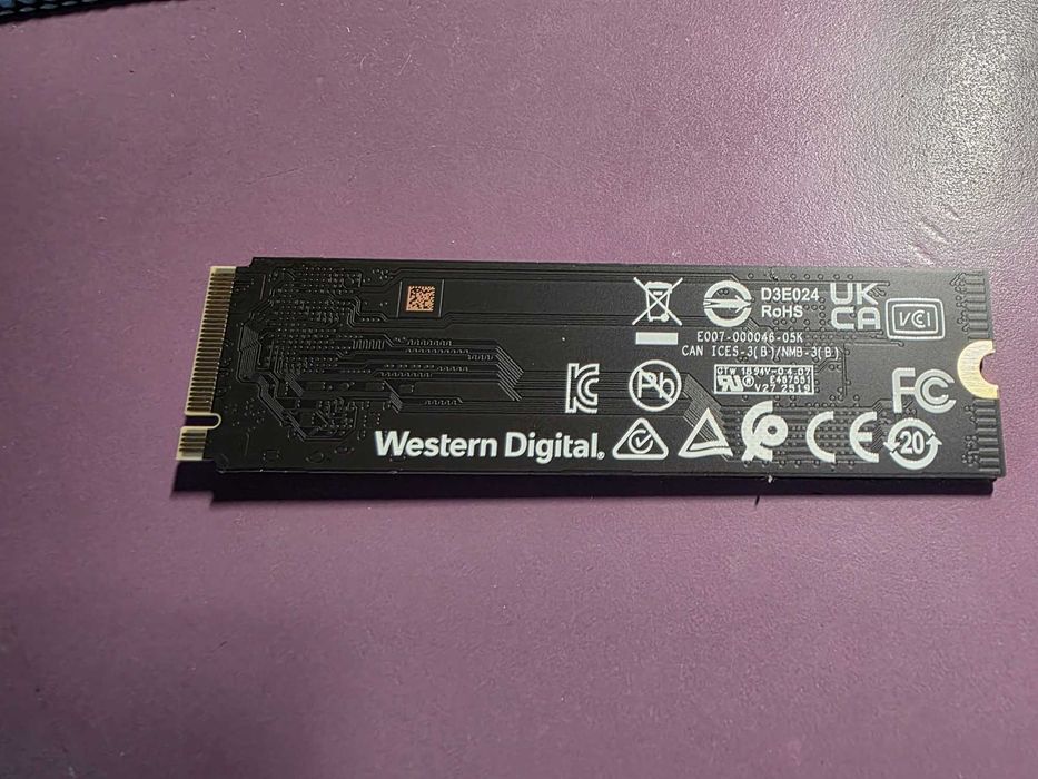 SSD NVME Western Digital SN5000S 512GB 2280