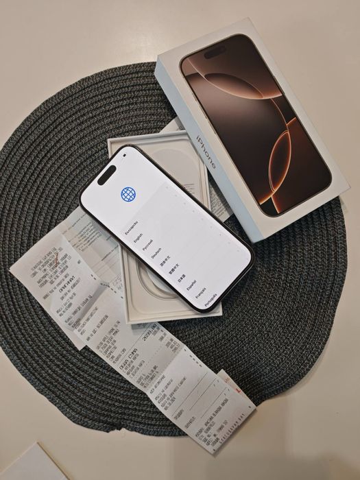 İphone 16 pro 256 GB  Desert като НОВ