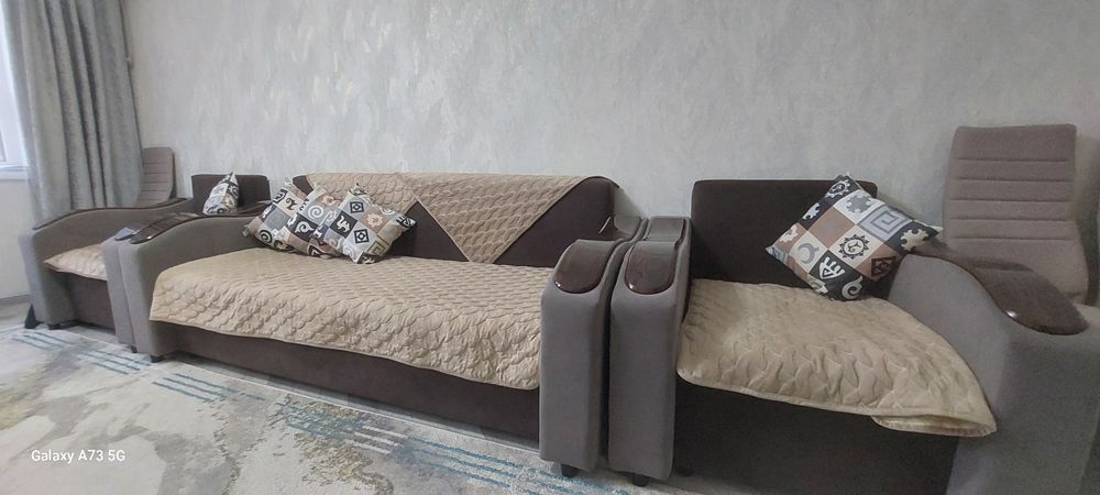 Диван и 2 кресла