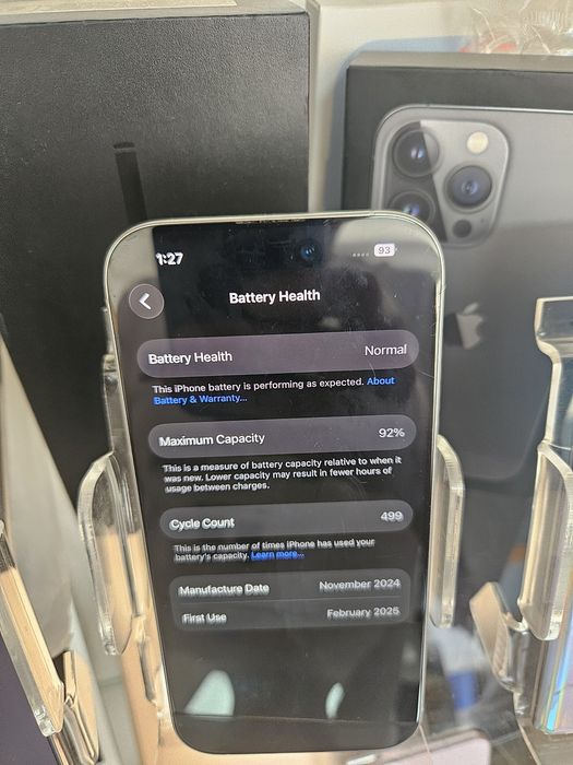 Magazin si rate Iphone 16 pro 128GB 1an garantie