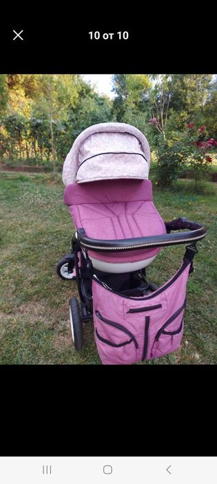 Бебешка количка с два коша