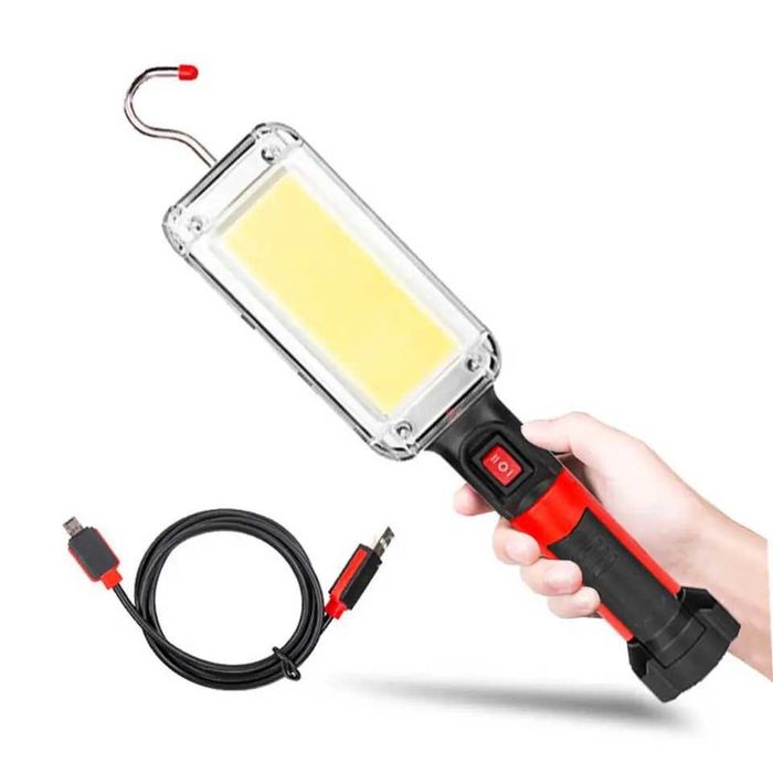 LED Акумулаторна работна лампа с магнит и кука