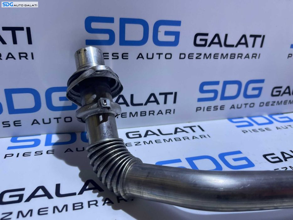 Teava Conducta Racitor Gaze EGR Peugeot 508 2.0 HDI 2010 - 2018 Cod 81921U 72027661 9652264880  [S0167]