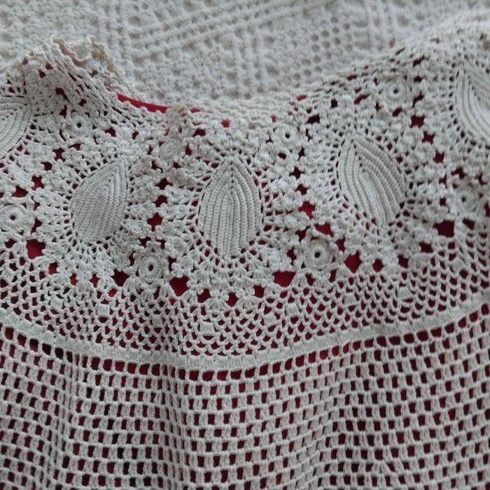 Дамскa плетенa  блуза в бежов цвят 100% памук