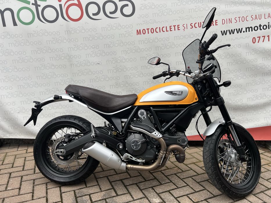 Motoideea vinde Scrambler Classic 800  ABS 2015 Rate Garantie