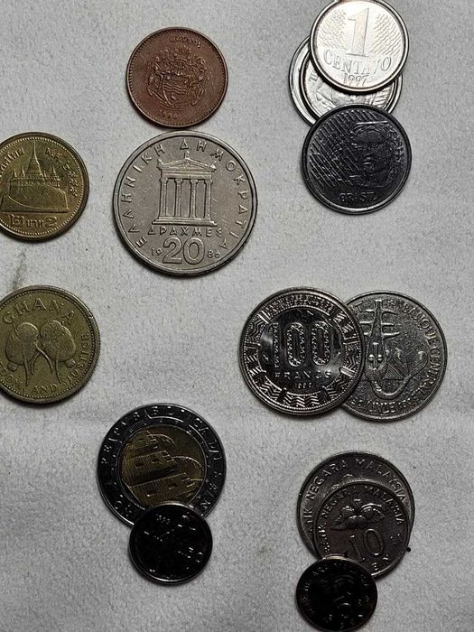 Коллекция РЕДКИХ монет ХХ века из разных стран