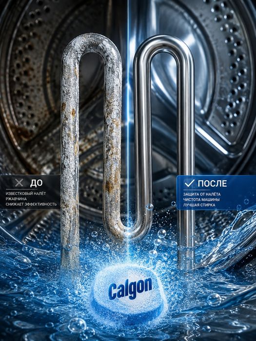 Bavi Супер Очиститель 1,1 кг + 2 Calgon в подарок
