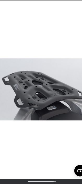 Cutie moto + suport  topcase  moto  sw motech Trax Honda Transalp  750