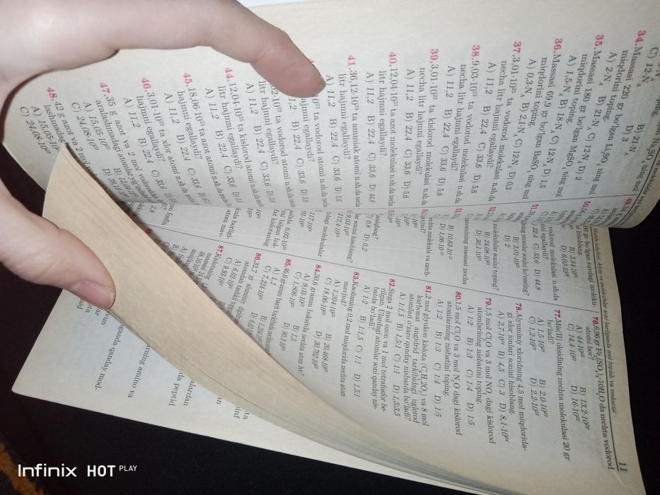 Kimyo fanidan kitoblar