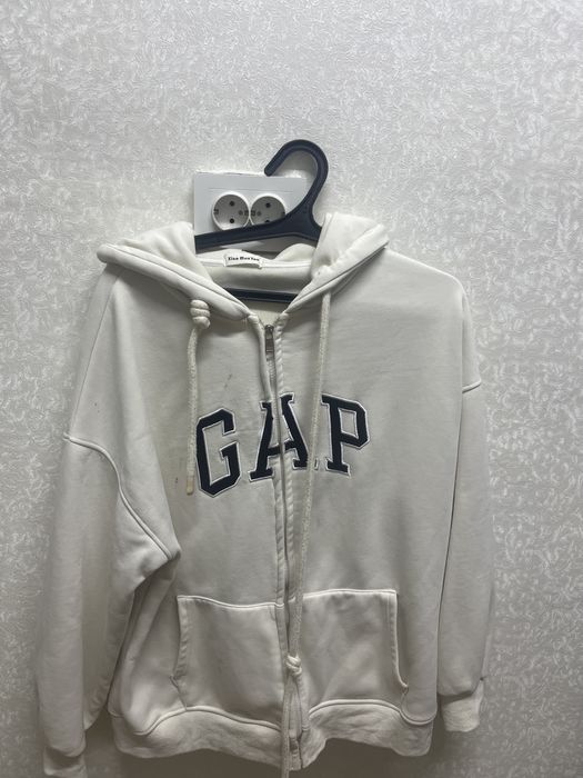 Худи GAP на молнии молочный цвет