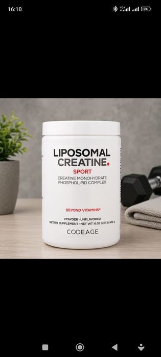 Продам Codeage Liposomal Creatine Sport, 455 г